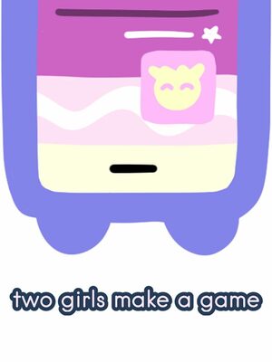 Cover for Two girls make a game.