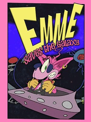 Cover for Emme Saves the Galaxy.