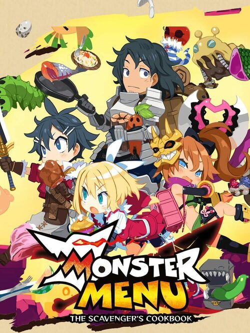 Cover for Monster Menu: The Scavenger's Cookbook.