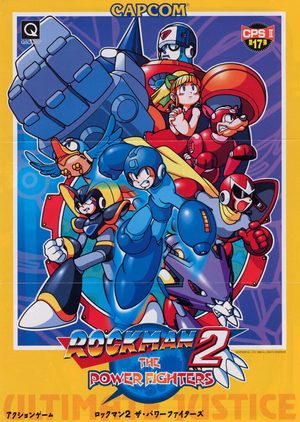 Cover for Mega Man 2: The Power Fighters.