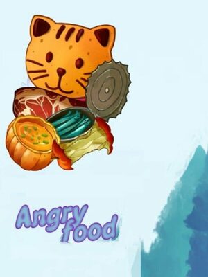 Cover for Angry food.