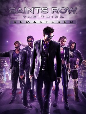 Cover for Saints Row: The Third Remastered.