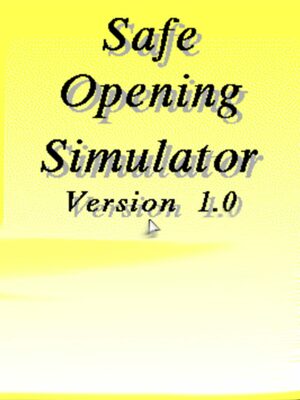 Cover for Safe Opening Simulator.