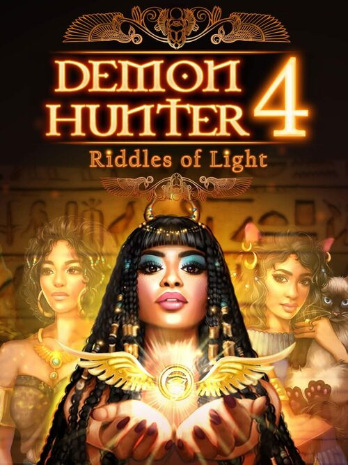 Cover for Demon Hunter 4: Riddles of Light.