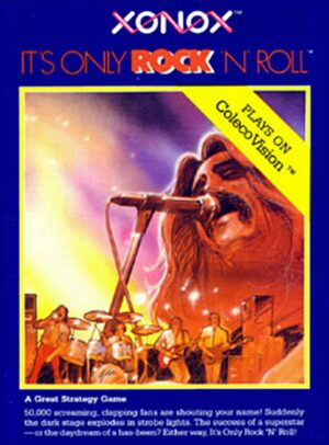 Cover for It's Only Rock 'n' Roll.