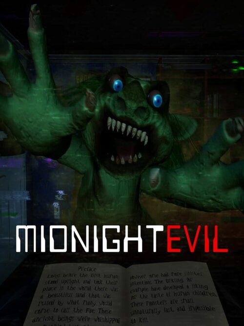 Cover for Midnight Evil.
