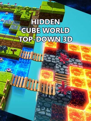 Cover for Hidden Cube World Top-Down 3D.