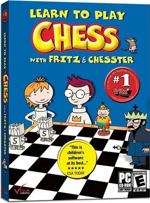 Cover for Learn to Play Chess with Fritz and Chesster.