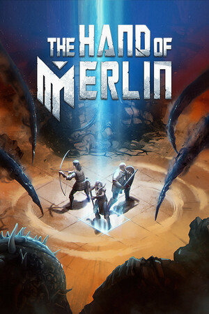 Cover for The Hand of Merlin.