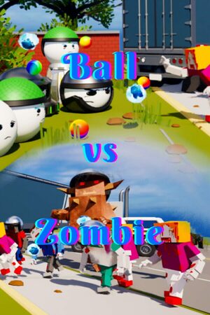 Cover for Ball Army vs Zombie.
