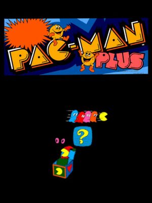 Cover for Pac-Man Plus.