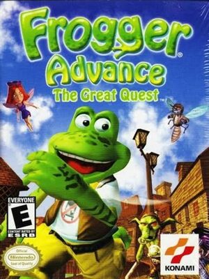 Cover for Frogger Advance: The Great Quest.