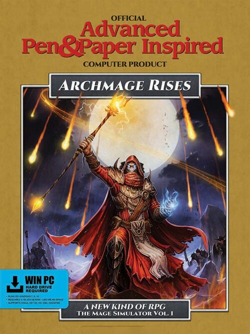 Cover for Archmage Rises.