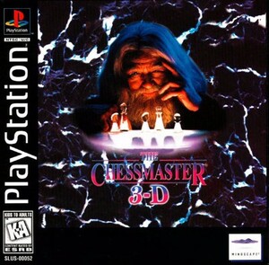 Cover for The Chessmaster 3-D.