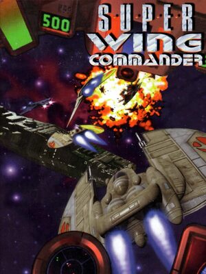 Cover for Super Wing Commander.