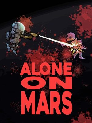 Cover for Alone on Mars.