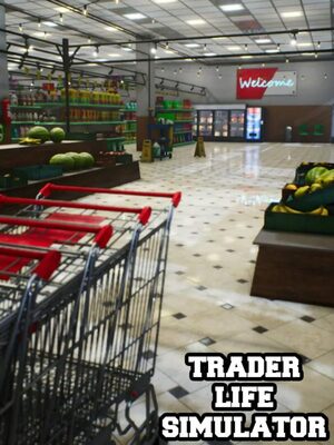 Cover for TRADER LIFE SIMULATOR.