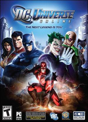 Cover for DC Universe Online.