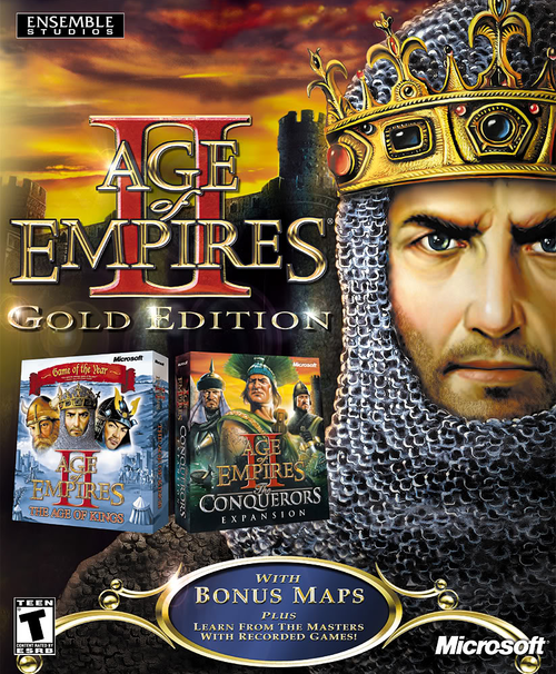 Cover for Age of Empires II: The Age of Kings.