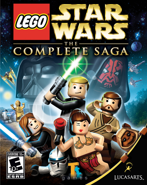 Cover for Lego Star Wars: The Complete Saga.