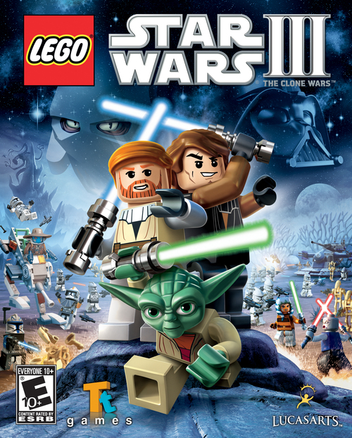 Cover for Lego Star Wars III: The Clone Wars.