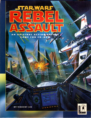 Cover for Star Wars: Rebel Assault.