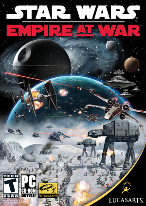 Cover for Star Wars: Empire at War.