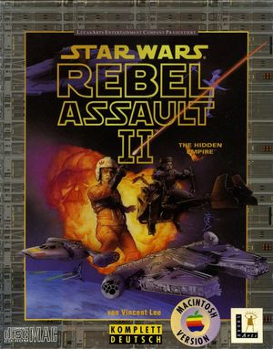 Cover for Star Wars: Rebel Assault II: The Hidden Empire.