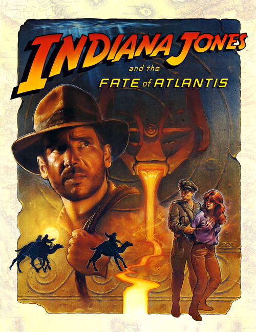Cover for Indiana Jones and the Fate of Atlantis.
