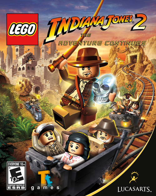 Cover for Lego Indiana Jones 2: The Adventure Continues.