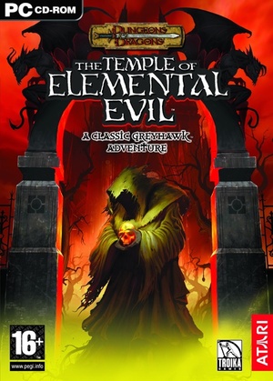 Cover for The Temple of Elemental Evil.